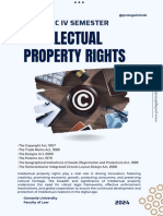 IPR Guide LLB - IV Semester - Prolegalminds