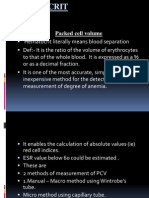 Haematocrit Data