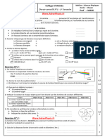 Controle 1 - 9 S2 2éme Année FR