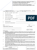 Degree Diploma Application Form 16062023