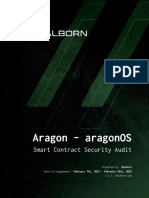 Aragon AragonOS Smart Contract Security Audit Report Halborn Final