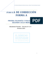 Pauta Cm2-A Filosofía y Psicología