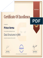 Coding Ninja - PrinceVermacertificate