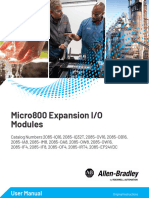 Micro800 Expansion I/O Modules: User Manual