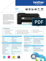 Brother MFC T920DW Data Sheet