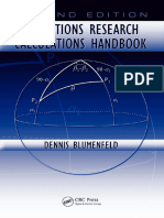 Operations Research Calculations Handbook