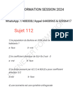 EBENEZER FORMATION Sujet 11