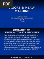 Moore & Mealy Machine