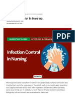 Infection Control in Nursing - Nurseslabs