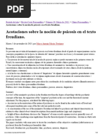 Acotaciones - Sobre - La - Nocion - de - Psicosis en El Texto Freudiano