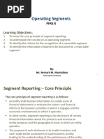 Operating Segments