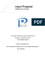 Network Traffic Analyzer Project Proposal OS Lab