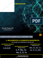 Sesión 03. Organización Molecular de La Célula