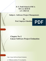 Chapter No - 2 Software Project Management