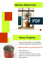 Novos Produtos