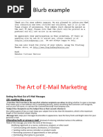 Art of Emailing