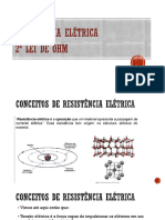 Resistência Resistores 2 Lei Ohm Associação