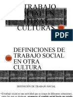 Trabajo Social en Otras Culturas Power Point