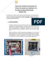 Informe Tecnico Del Proyecto de Las Instalaciones Electricas Del Tablero Del Comedor Colegio Santa Anita