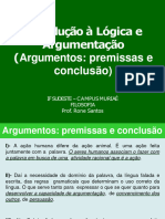 Argumentos Premissas e Concluso