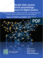 Cross Border Data Access in Criminal Proceedings and The Future Ofcriminal Justice