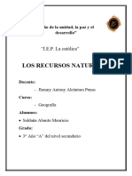 Recursos Naturales