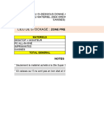 Rapport Stockage Materiels 2 Tours