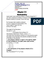 Fluid Mechanics - Chapter 3