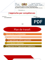 L'approche Par Compétences - Groupe 1 - La Planification