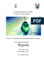 Practica 7 QI Comportamiento de Un Metal Ante Diferentes Ligandos
