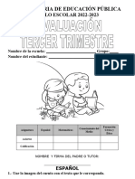 Tercera Evaluación Trim