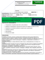 Plano de Aula Quinzenal Art 9º Ano - 1º Bim. 2024