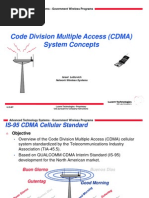 Code Division Multiple Access (CDMA) System Concepts: Advanced Technology Systems - Government Wireless Programs