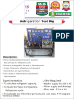 Refrigeration Test Rig