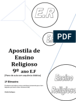 Apostila Ensino Religioso 9 Ano 1bimestre