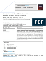 9 - Investigation On The Thermal-Fluidic Characteristics of Ice Slurry in Sinusoidal Corrugated Plate Heat Exchangers