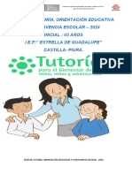 Plan de Tutoría Ininicial 03 Años