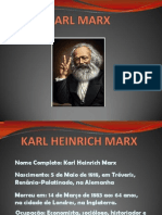 Trabalho Karl Marx Slides