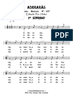 Avulsos Com Partitura Separado 000a S Adoraras Soprano