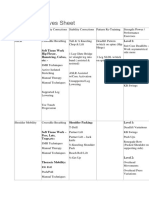 FMS Correctives Sheet