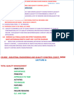 Unit 4: Quality Control and Inspection: Programme Code-Me