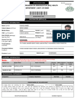 Fawad Vaccinator Form