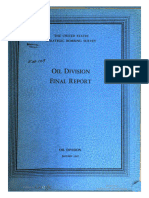 109 - Oil Division Final Report