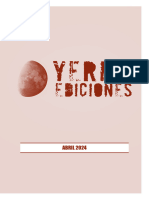 Novedades Yermo y Arechi Abril 2024