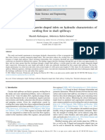 Effects of Modern Marguerite-Shaped Inlets On Hydraulic Characteristics