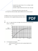 Motion Past Questions