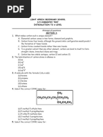 s.5 Chem Test