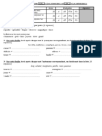 CM1 Les Synonymes Et Les Antonymes Evaluation