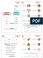 Articulos Definidos e Indefinidos