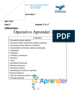 Operativo Aprender Lengua